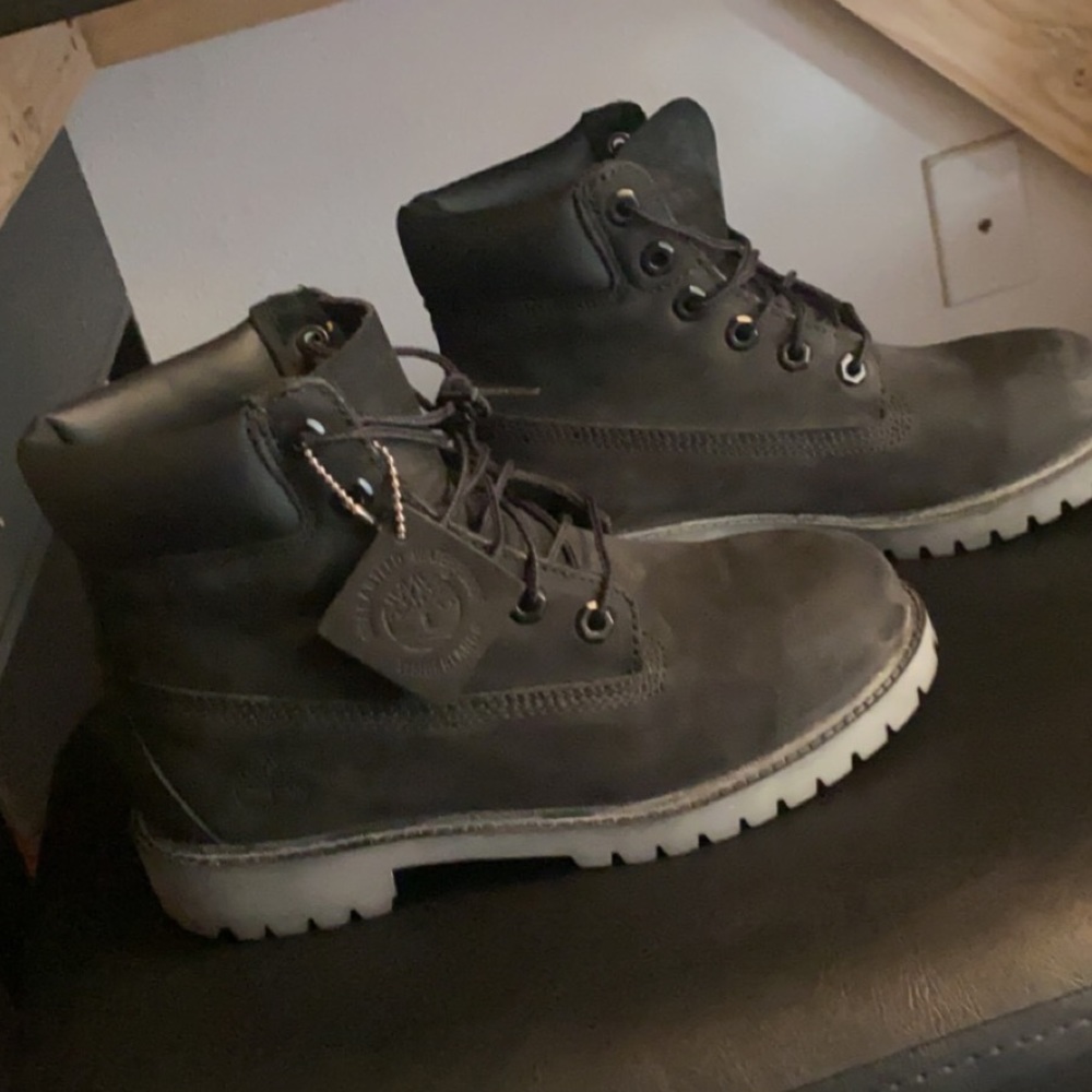 Black timberlands!